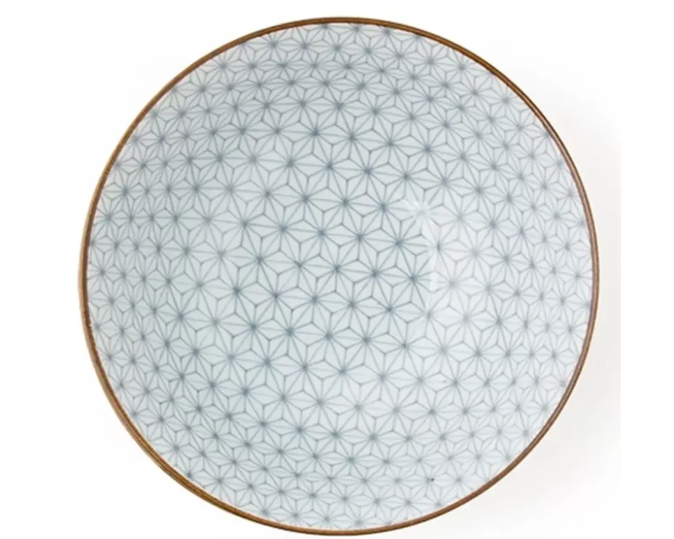 MIYA Company Ramen Bowls^Asanoha Colors 7.25" Bowl - Gray