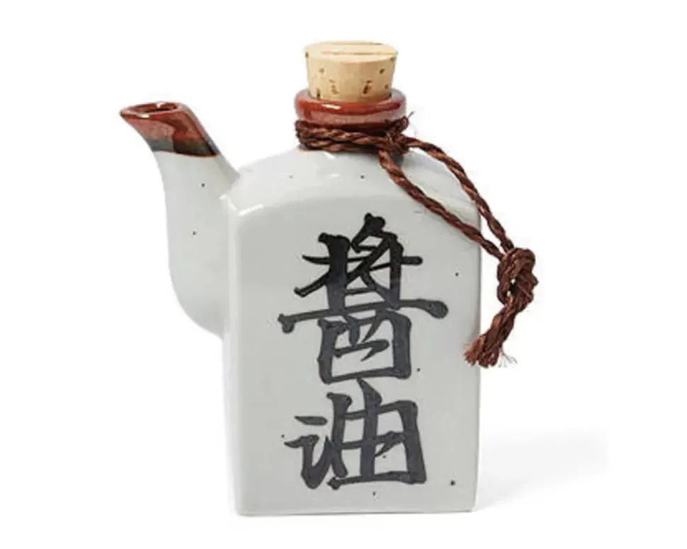 MIYA Company Sauce Pots^Shoyu 6 Oz. Sauce Pot With Cork - White